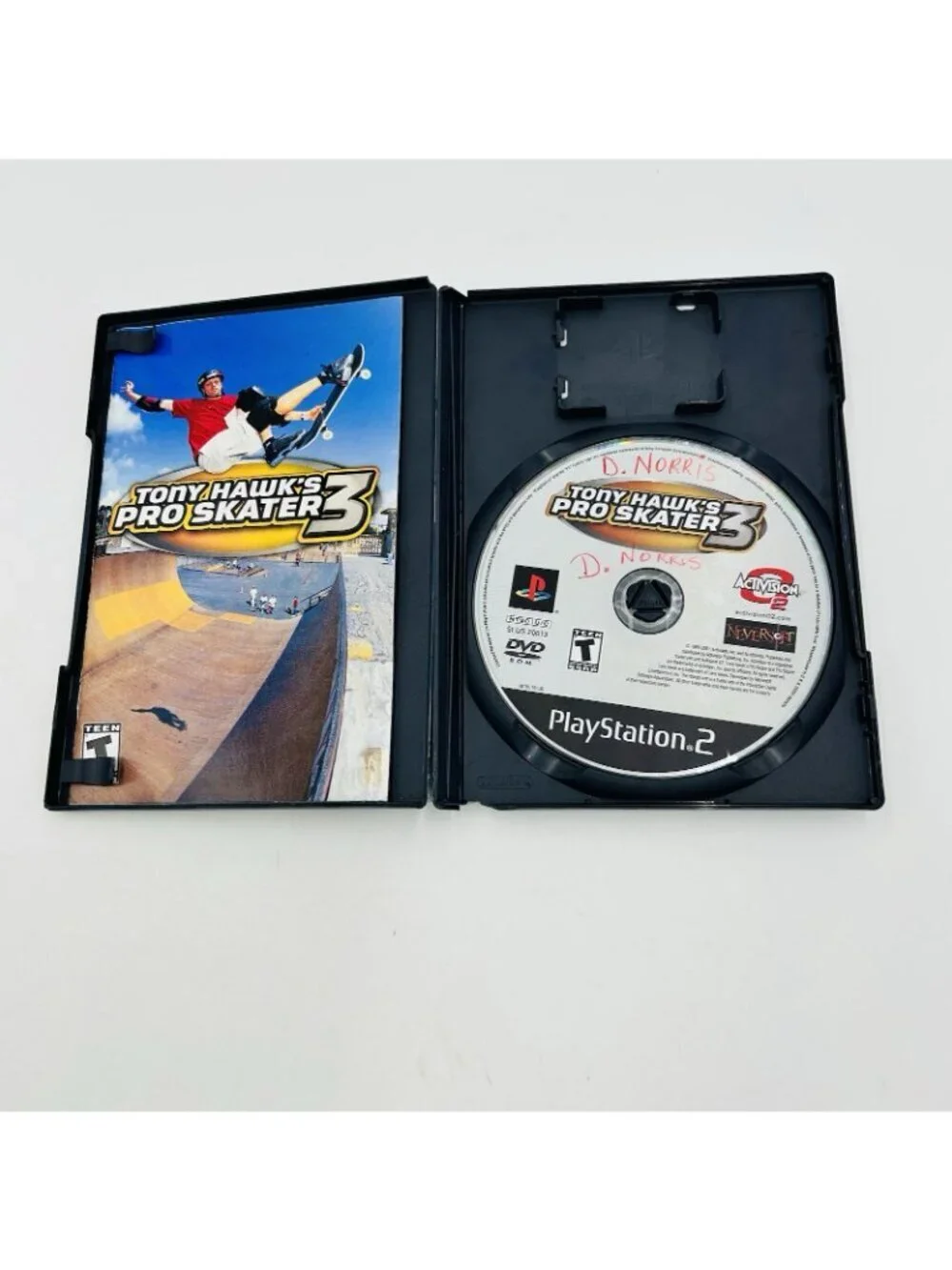 Tony Hawk's Pro Skater 3 (Sony PlayStation 2 2002) CIB Complete W/ Manual Tested